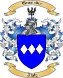 Graziadio Family Crest from Italy