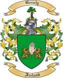 Grealy Family Crest from Ireland
