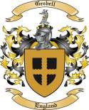 Grebell Family Crest from England
