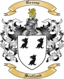 Greene Family Crest from Scotland