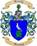 Greenig Family Crest from Germany