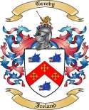 Greevy Family Crest from Ireland2