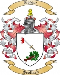Gregor Family Crest from Scotland