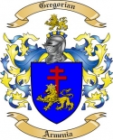 Gregorian Family Crest from Armenia