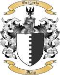 Gregorio Family Crest from Italy