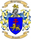 Gregoryan Family Crest from Armenia