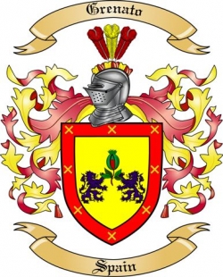 Grenato Family Crest from Spain