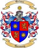 Grimer Family Crest from Germany