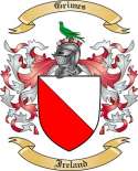 Grimes Family Crest from Ireland