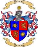 Grimmer Family Crest from Germany