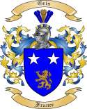 Gris Family Crest from France