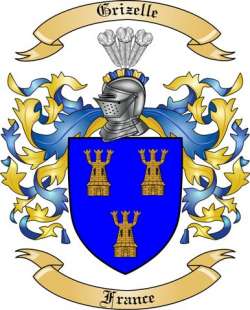 Grizelle Family Crest from France
