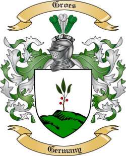 Groes Family Crest from Germany2