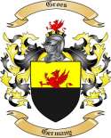 Groes Family Crest from Germany