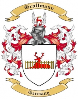 Grollmann Family Crest from Germany