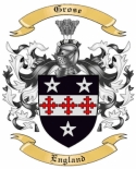 Grose Family Crest from England