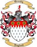 Grouby Family Crest from England