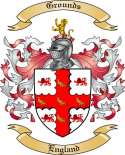 Grounds Family Crest from England