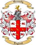 Groundy Family Crest from England