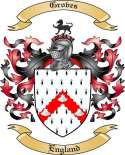 Groves Family Crest from England
