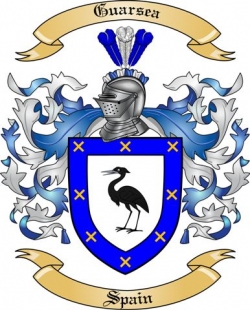Guarsea Family Crest from Spain2