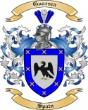 Guarsea Family Crest from Spain