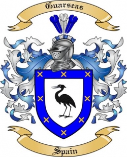Guarseas Family Crest from Spain2