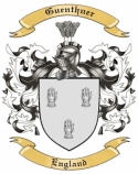 Guenthner Family Crest from England