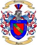 Guerrero Family Crest from Spain