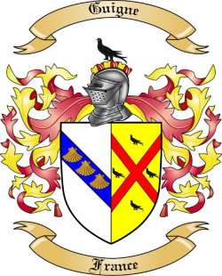 Guigne Family Crest from France2