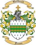 Guilbault Family Crest from France