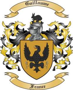 Guillaume Family Crest from France