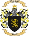 Guilliams Family Crest from Wales