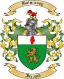 Guinnessy Family Crest from Ireland