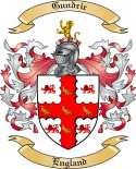 Gundric Family Crest from England