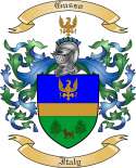Gusso Family Crest from Italy