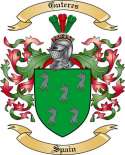 Guteres Family Crest from Spain