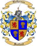 Gutherson Family Crest from Scotland