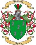 Gutierre Family Crest from Spain