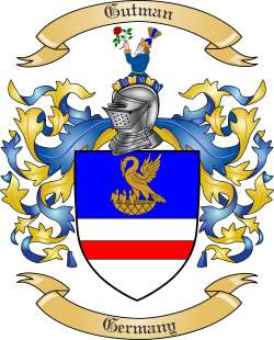 Gutman Family Crest from Germany