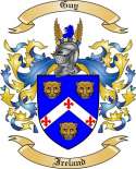 Guy Family Crest from Ireland