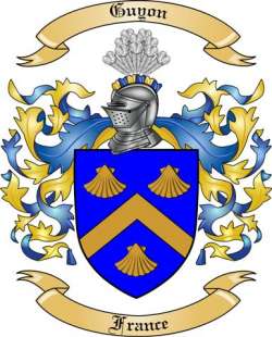 Guyon Family Crest from France