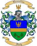 Guzzoline Family Crest from Italy