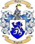 Gyles Family Crest from England3