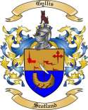 Gyllis Family Crest from Scotland