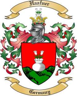 Haafner Family Crest from Germany