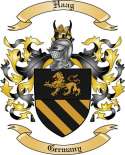 Haag Family Crest from Germany