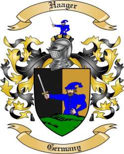 Haager Family Crest from Germany2