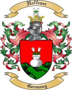 Haffener Family Crest from Germany