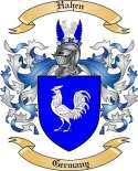 Hahen Family Crest from Germany2